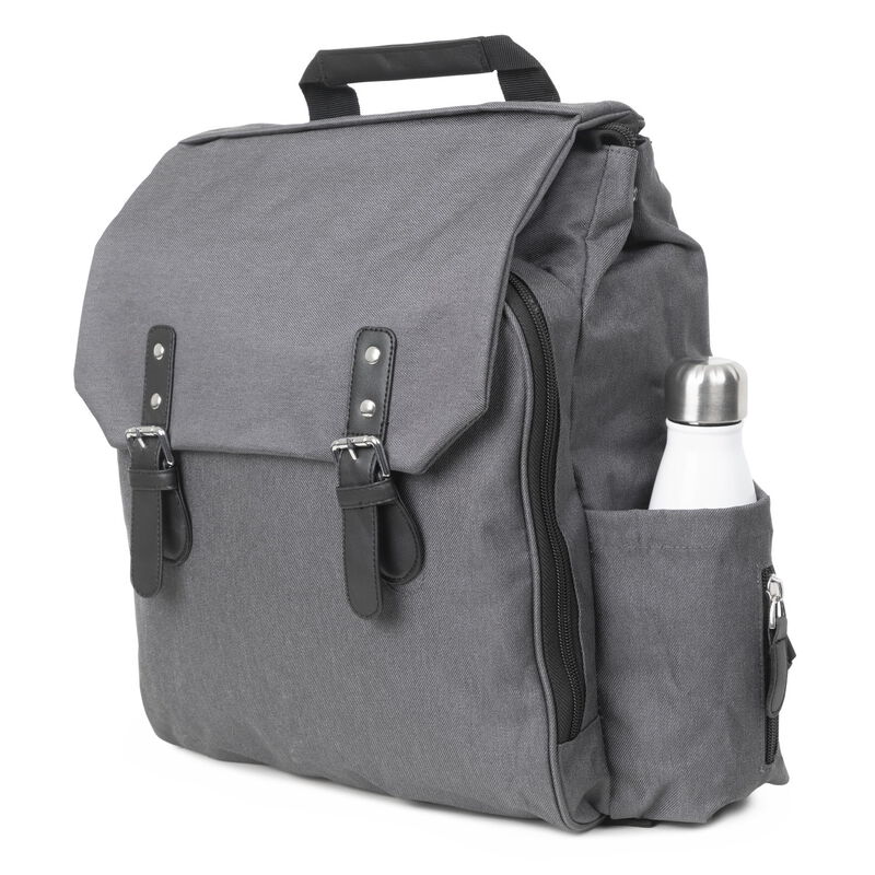 New Diaper Bag Dark Grey image number 8